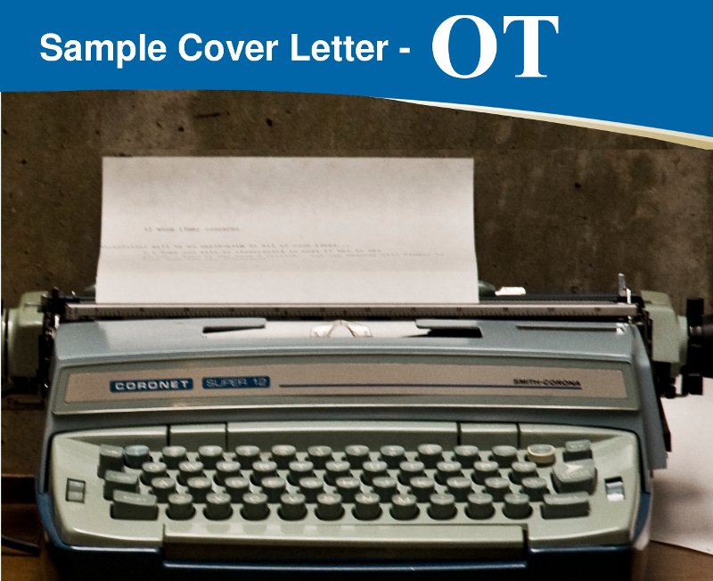 Occupational Therapist Cover Letter
